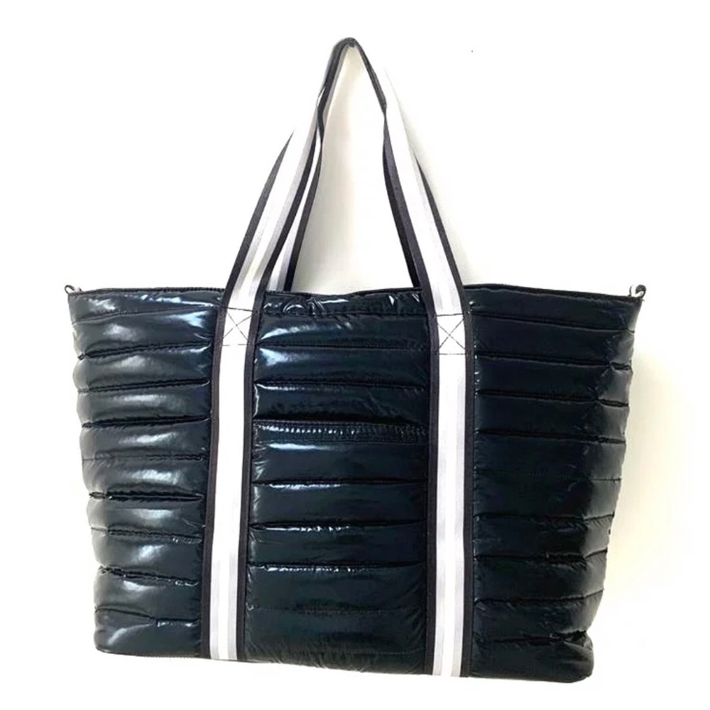 Black Puffer Tote - Picture 4 of 4